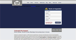 Desktop Screenshot of coloradoproinspect.com